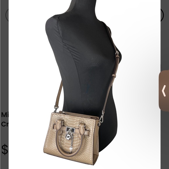 Michael Kors Hamilton XS Small Snake Skin
Crossbody Bag - Picture 1 of 5